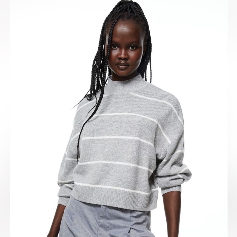 H&M Soft Knit Striped Sweater